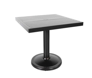 Monaco 32" Square Pedestal Dining Table