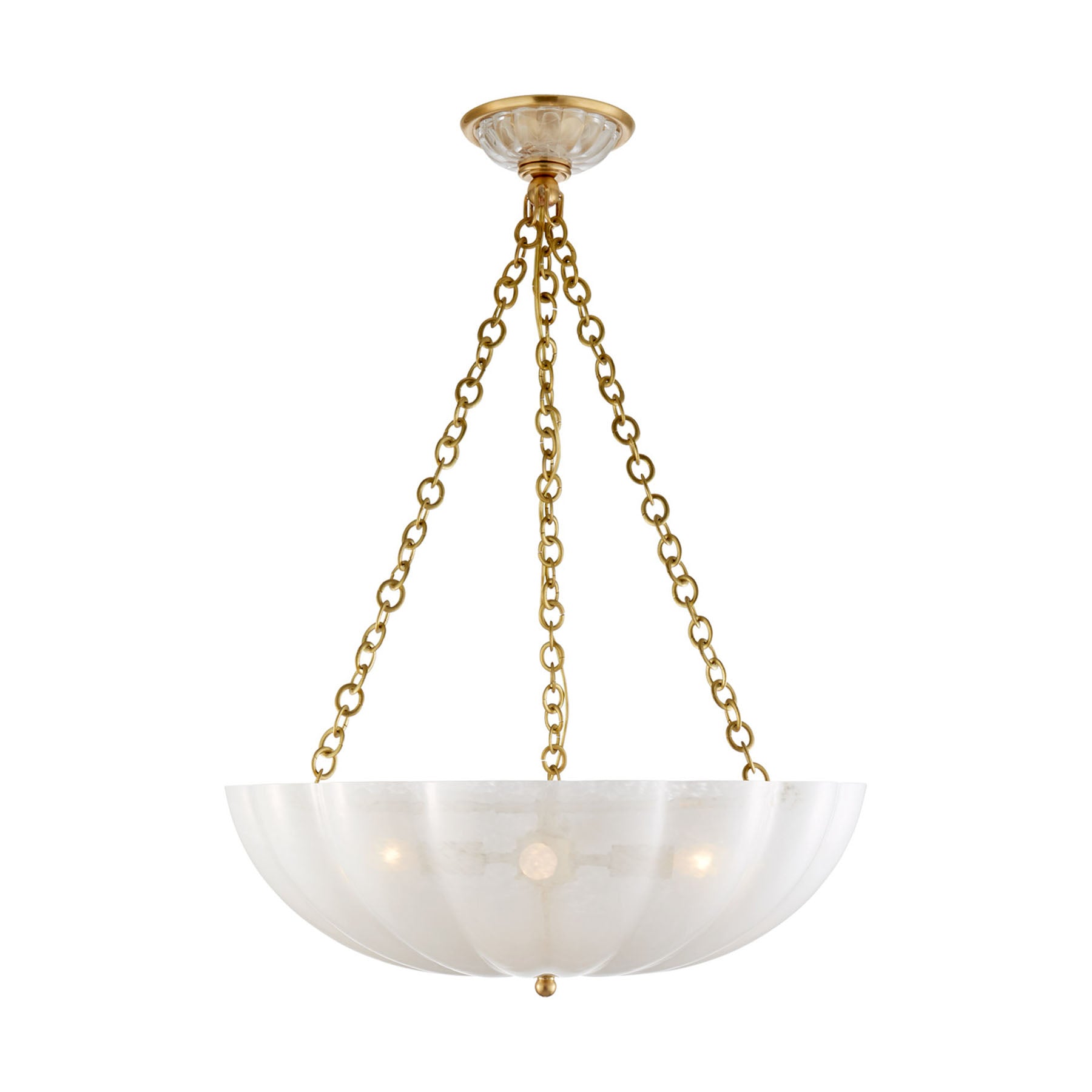 4 Light 21 inch Chandelier Ceiling Light, Large