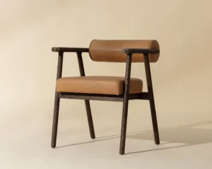 Sova Dining Armchair (Sahara Camel)