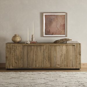 Abaso Sideboard – Rustic Wormwood Oak