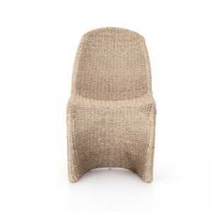 Portia Outdoor Dining Chair (Vintage White)
