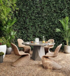 Portia Outdoor Dining Chair (Vintage White)