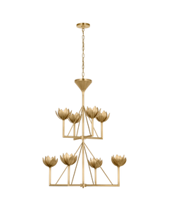 Alberto Medium Two Tier Chandelier