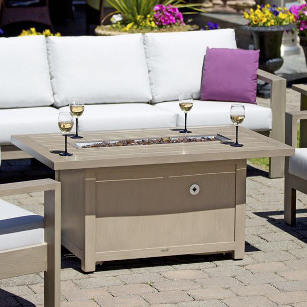 Elba Rectangular Fire Pit