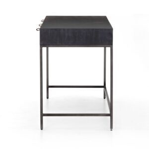 Trey Modular Writing Desk (Black Wash Poplar)