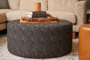 Poppy Ottoman Round