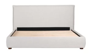 Luzon King Bed Light Grey