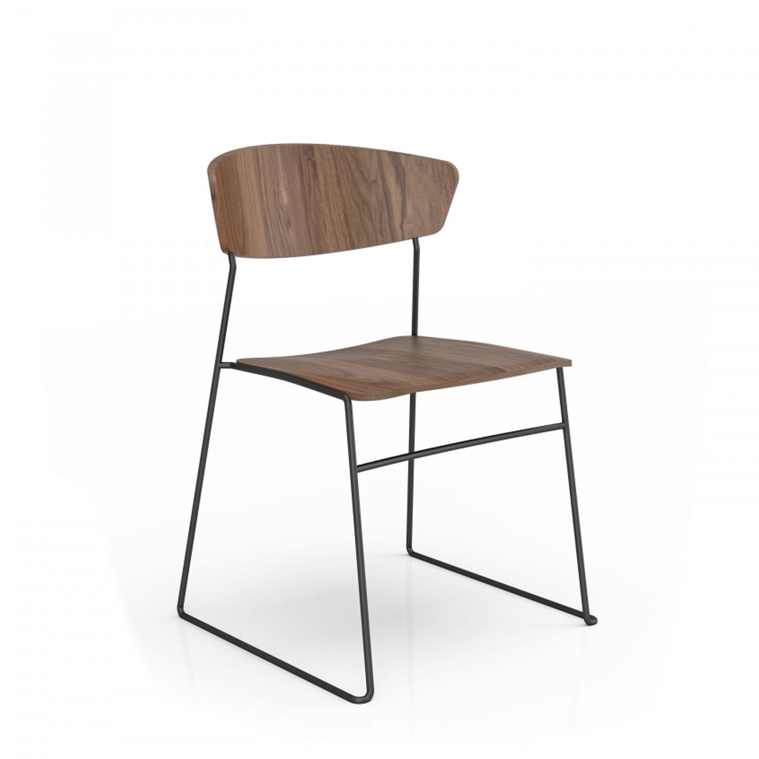Wolfgang Metal & Wood Dining Chair