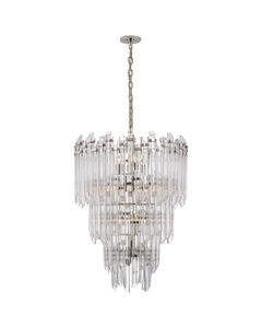 Adele Three-Tier Waterfall Chandelier