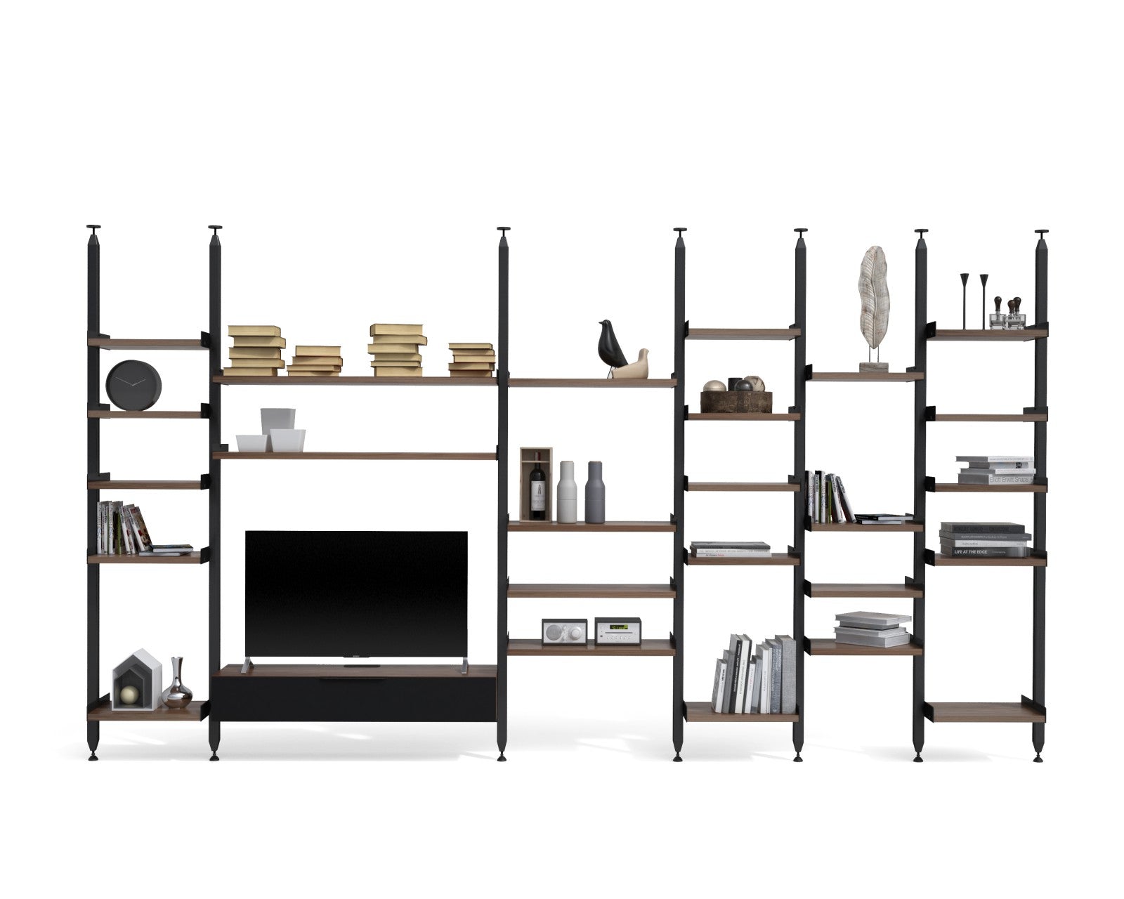 Modular shelves with TV standS-12