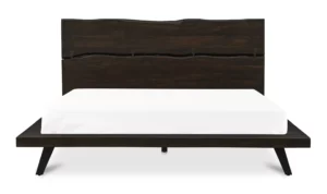 Madagascar Platform Bed King Brown