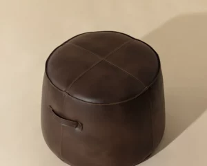 Mitchell Ottoman (Havana Dark Brown)