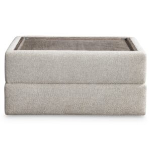 Vista Fabric Ottoman