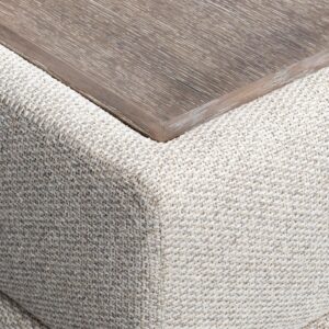 Vista Fabric Ottoman