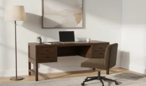 Windsor Desk Dark Brown