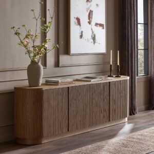 Delphi Media Console (Desert Oak Veneer)