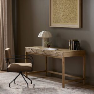 Tula Writing Desk (Worn Oak Veneer)