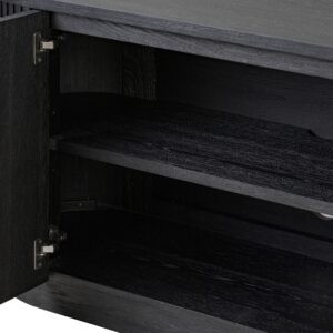 Delphi Media Console (Cerused Black Oak)