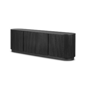 Delphi Media Console (Cerused Black Oak)
