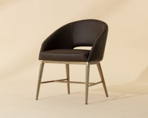 dining-armchair-curved-silhouette-eglinton-espresso-faux-leather-upholstery-antique-brass-base